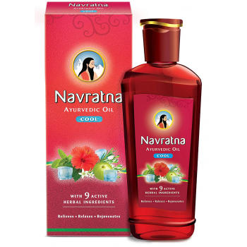 Navratan Ayurvedic Hair Oil Cool 100ml